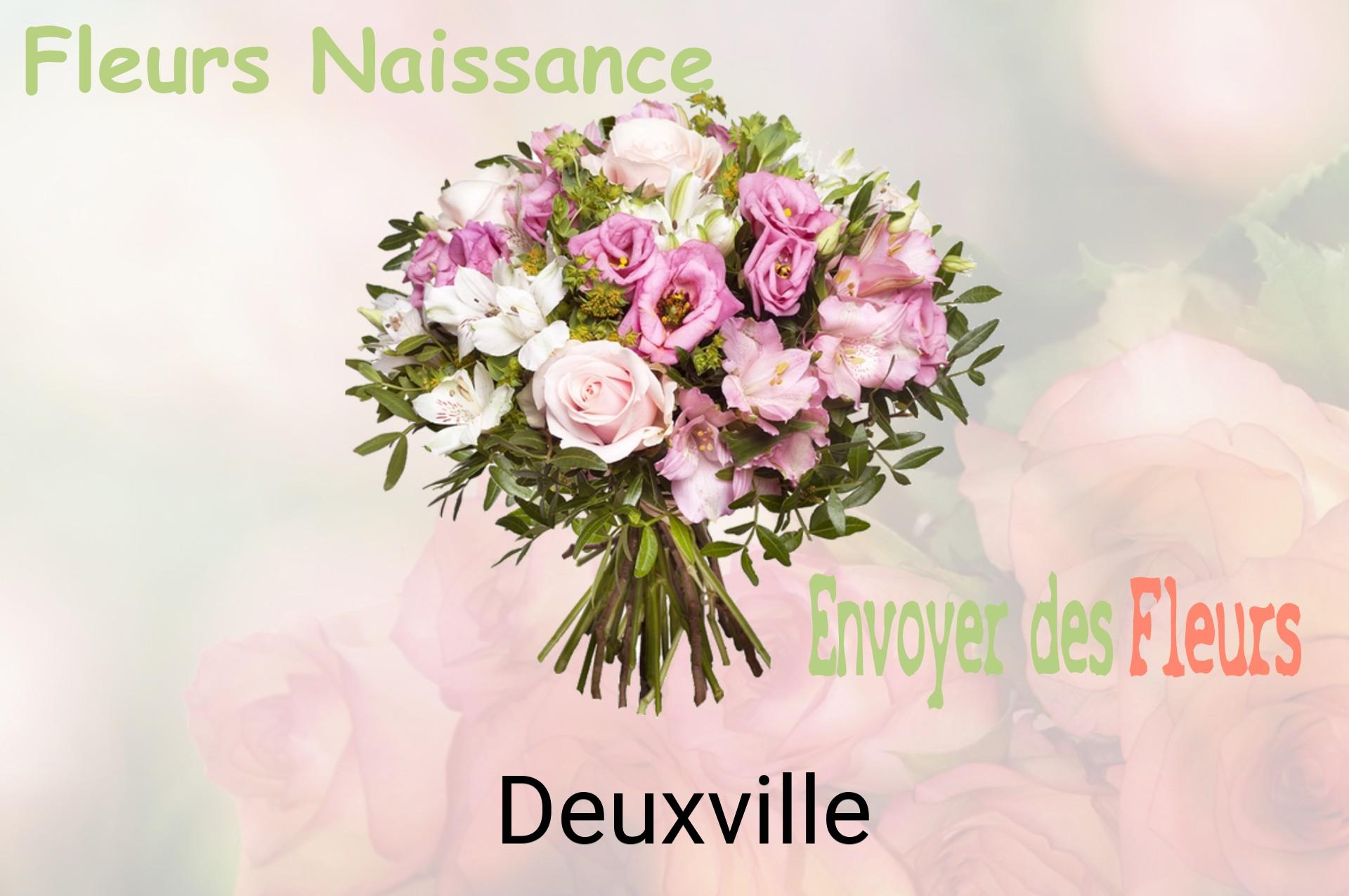 Bouquet de fleurs de naissance livré à Deuxville